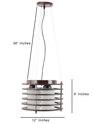 brown wood white glass 12inch 3 light chandelier by jainsons lights- m-19-3lp-rd-wh - without bulb - 18335464 - Standard Image - 6