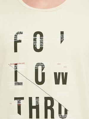 white front print t-shirt - 18335864 - Standard Image - 4
