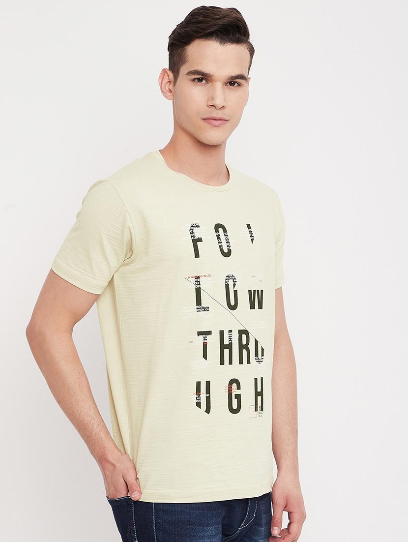 white front print t-shirt - 18335864 - Zoom Image - 2
