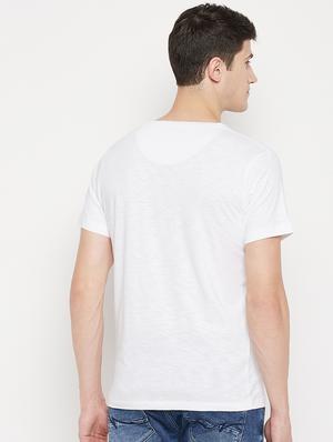 white solid t-shirt - 18335878 - Standard Image - 3