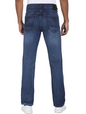 blue solid washed jean - 18336461 - Standard Image - 4