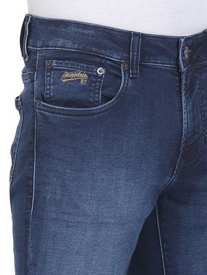 blue solid washed jean - 18336461 - Standard Image - 6