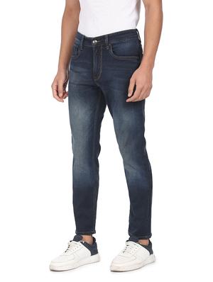 navy-blue light-washed denim jean - 18336627 - Standard Image - 3