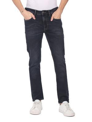 dark blue light-washed denim jean - 18336633 - Standard Image - 3