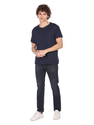 dark blue light-washed denim jean - 18336633 - Standard Image - 5