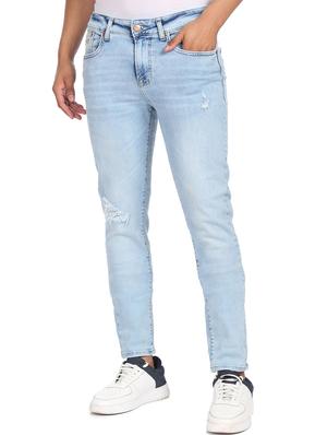 blue solid washed jean - 18336680 - Standard Image - 2
