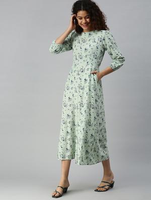 round neck floral jumpsuit - 18336942 - Standard Image - 3