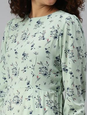 round neck floral jumpsuit - 18336942 - Standard Image - 5