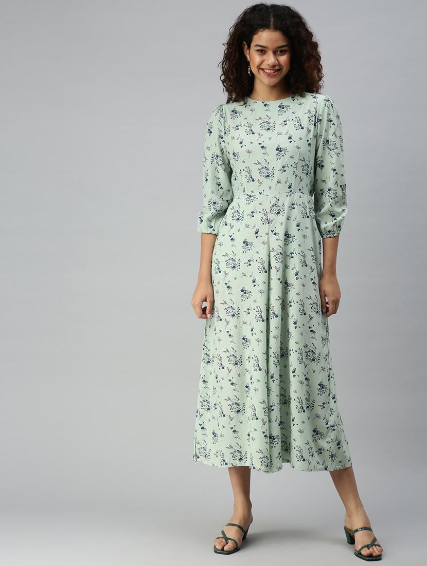 round neck floral jumpsuit - 18336942 - Zoom Image - 2