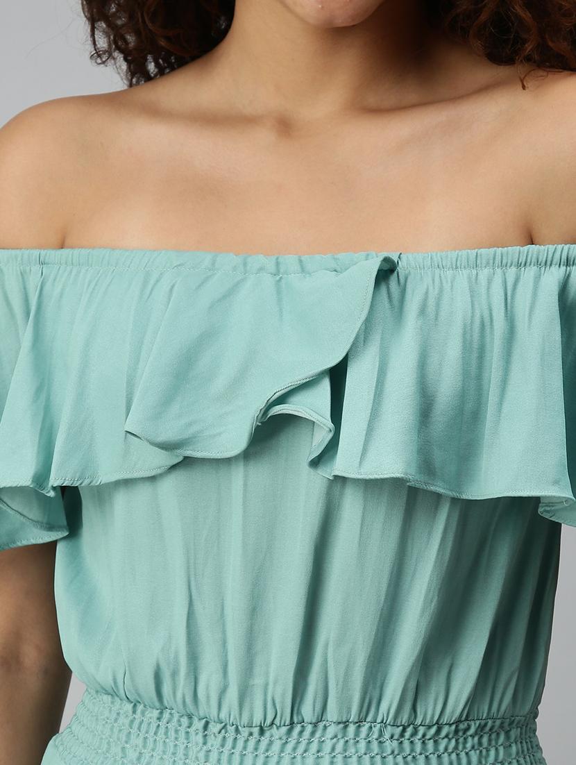 off shoulder solid full leg jumpsuit - 18336946 - Zoom Image - 5