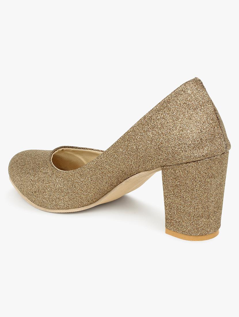 brown synthetic slip on pumps - 18338541 - Zoom Image - 2