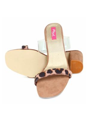 pink synthetic slip on sandals - 18338560 - Standard Image - 3