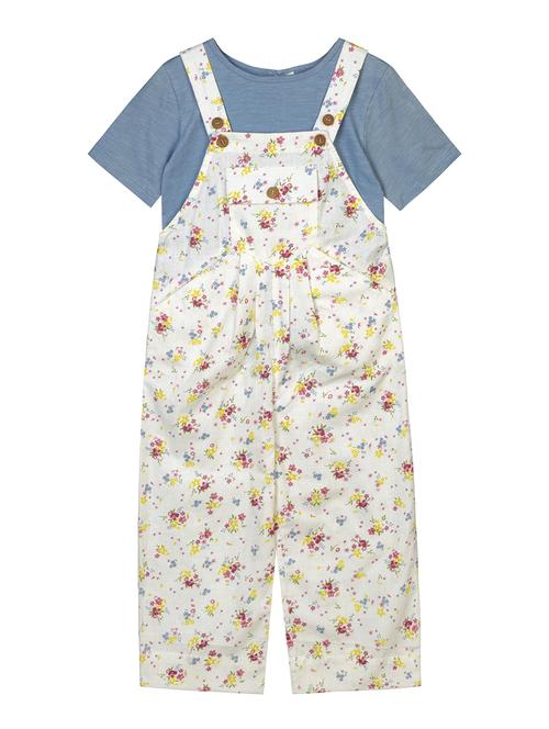 yellow floral full length jumpsuit - 18338978 - Standard Image - 1