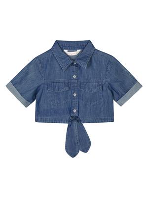 blue denim skirt set - 18338996 - Standard Image - 2
