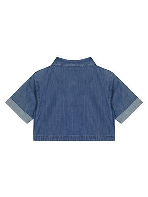 blue denim skirt set - 18338996 - Standard Image - 3