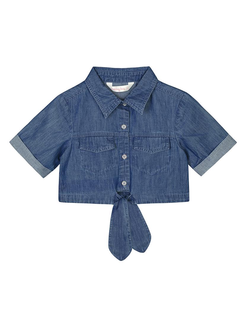 blue denim skirt set - 18338996 - Zoom Image - 2