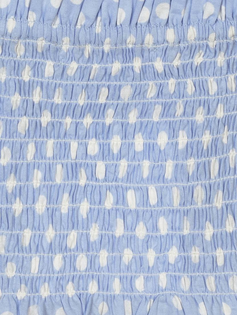 blue polka dot skirt set - 18338999 - Zoom Image - 5