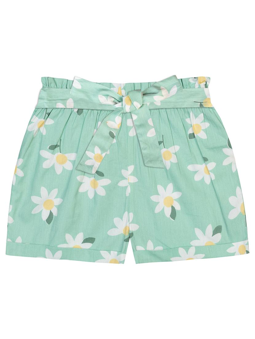 green floral shorts set - 18339001 - Zoom Image - 4