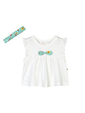 white floral shorts set - 18339002 - Standard Image - 2