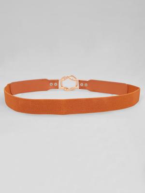 tan leatherette belt - 18339112 - Standard Image - 2