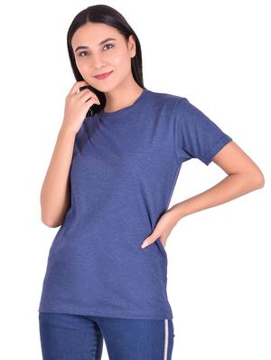 round neck solid regular tee - 18339918 - Standard Image - 2