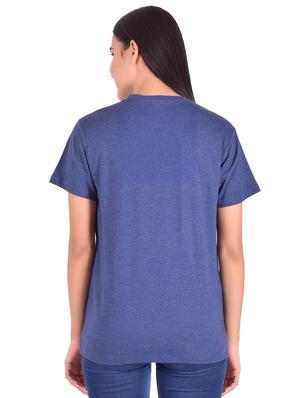 round neck solid regular tee - 18339918 - Standard Image - 3