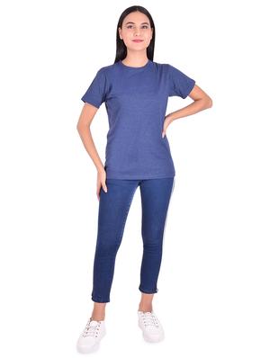 round neck solid regular tee - 18339918 - Standard Image - 4