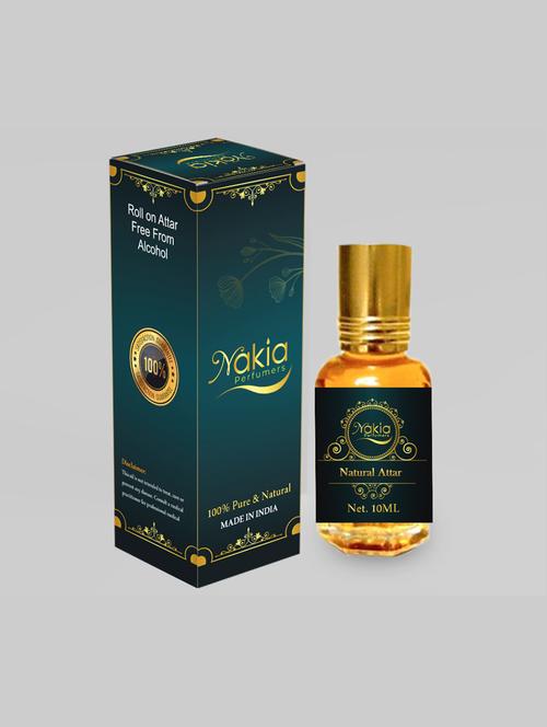 nakia perfumers natural attar 10ml alcohol-free perfume for men & women - 18340022 - Standard Image - 1