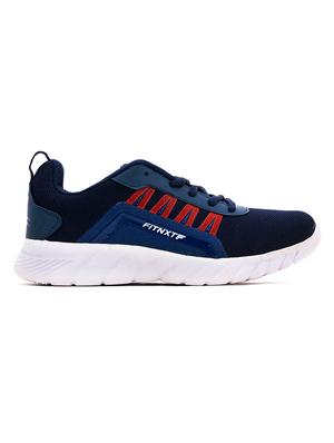navy lace up sport shoe - 18340886 - Standard Image - 2