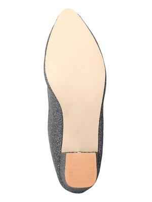 grey synthetic slip on pumps - 18342089 - Standard Image - 4