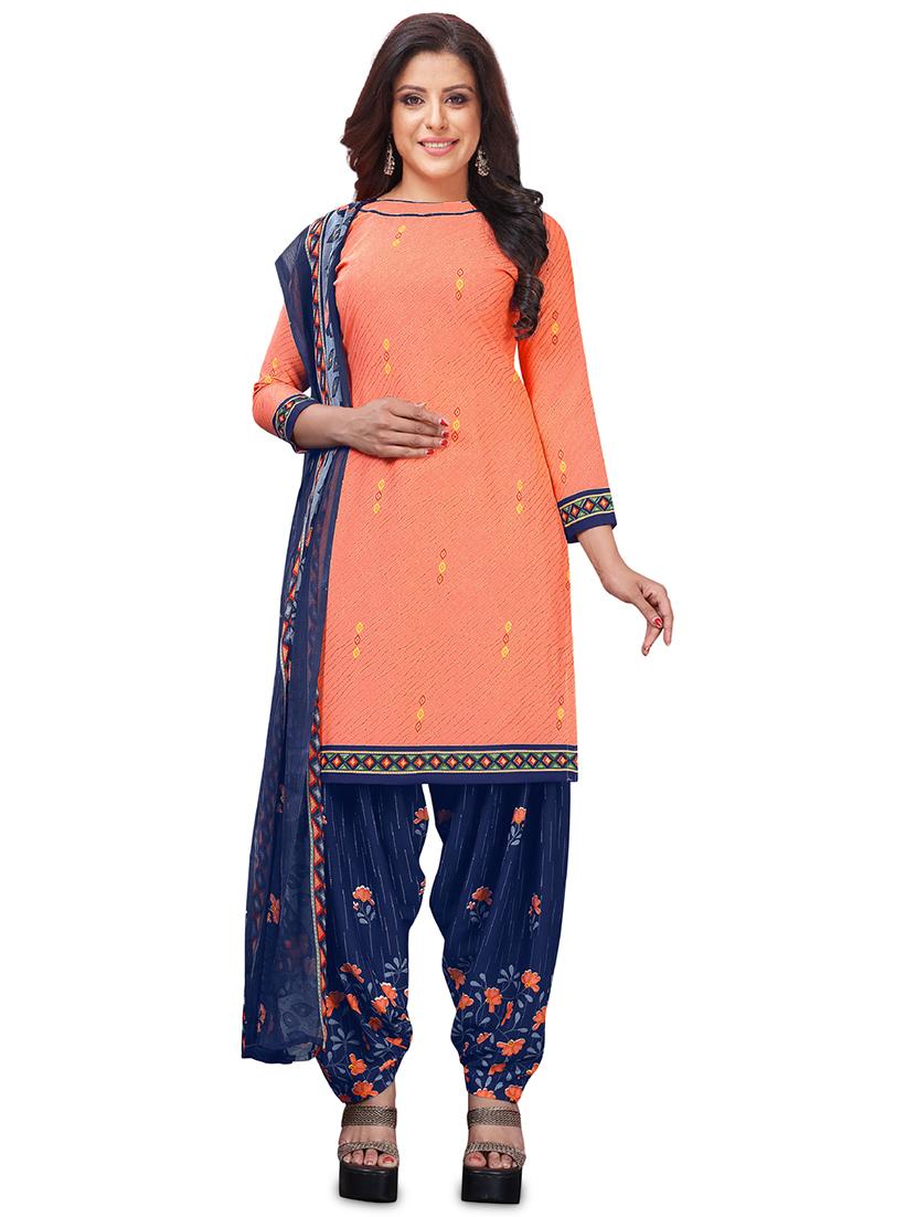 set of 2 unstitched salwar suit set - 18343714 - Zoom Image - 4