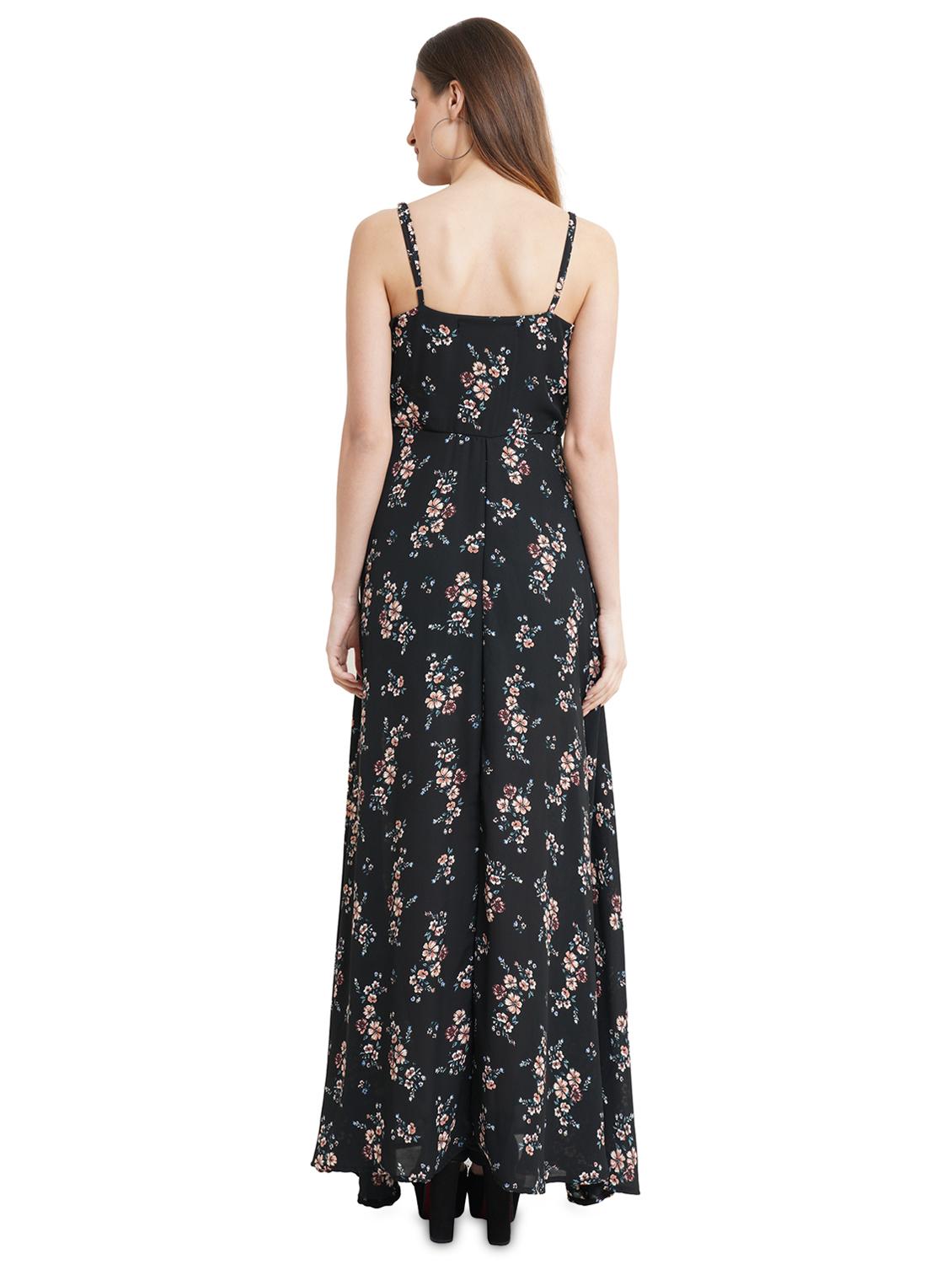 cami neck floral flared dress - 18344527 - Zoom Image - 3