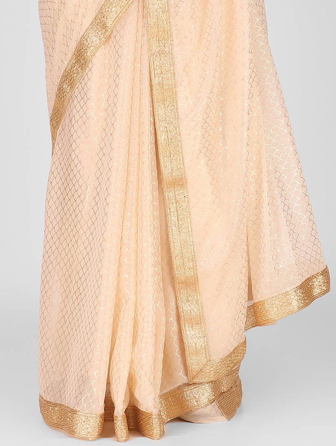 pink printed saree - 18344541 - Zoom Image - 2