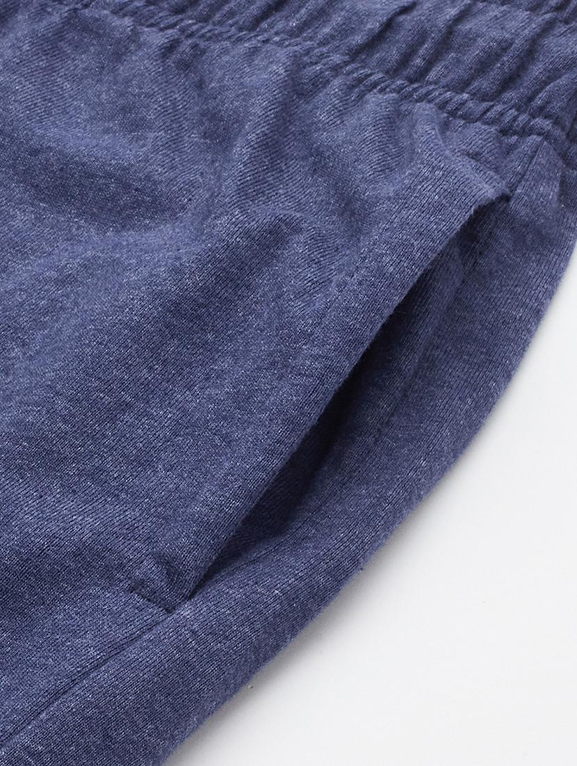 navy blue solid track pant - 18344564 - Zoom Image - 5