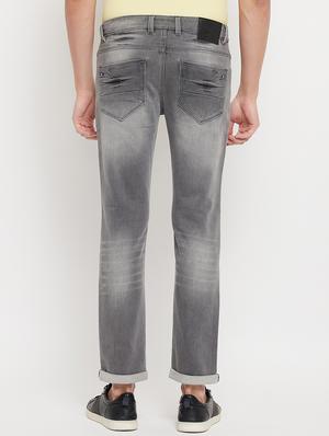 grey light-washed denim jean - 18344697 - Standard Image - 5