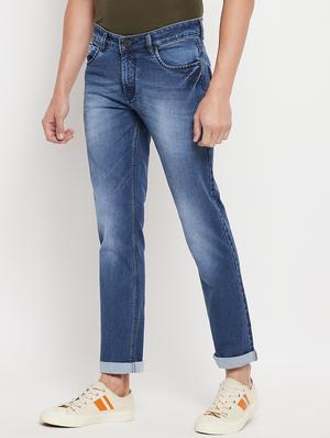 blue light-washed denim jean - 18344703 - Standard Image - 2