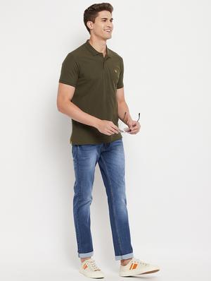 blue light-washed denim jean - 18344703 - Standard Image - 4