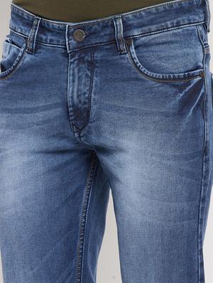 blue light-washed denim jean - 18344703 - Standard Image - 6