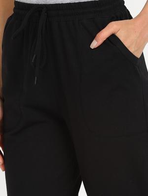 drawstring waist solid pajama - 18345468 - Standard Image - 5