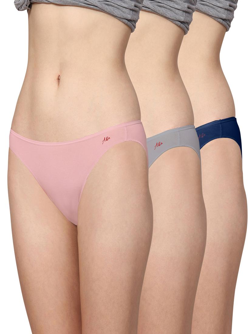 bikini micro modal, anti bacterial, skinny soft premium panties (pack of 3) - 18345629 - Zoom Image - 1