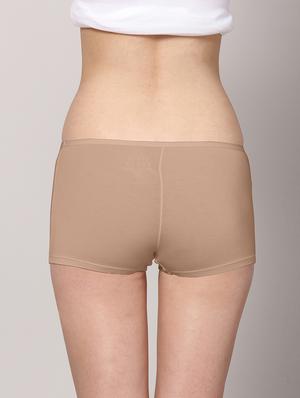 boy shorts, micro modal ,anti bacterial, skinny soft premium panties ( pack of 1 ) - 18345713 - Standard Image - 3