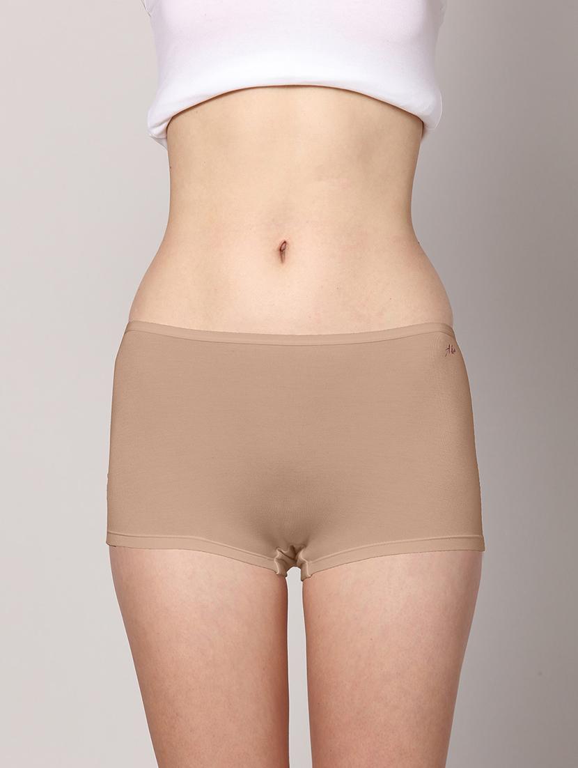 boy shorts, micro modal ,anti bacterial, skinny soft premium panties ( pack of 1 ) - 18345713 - Zoom Image - 1