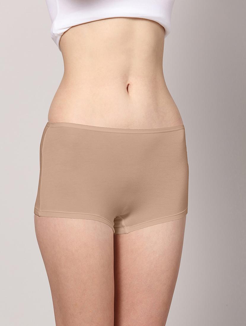 boy shorts, micro modal ,anti bacterial, skinny soft premium panties ( pack of 1 ) - 18345713 - Zoom Image - 2