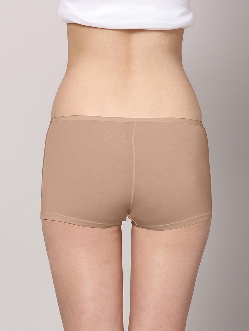boy shorts, micro modal ,anti bacterial, skinny soft premium panties ( pack of 1 ) - 18345713 - Zoom Image - 3