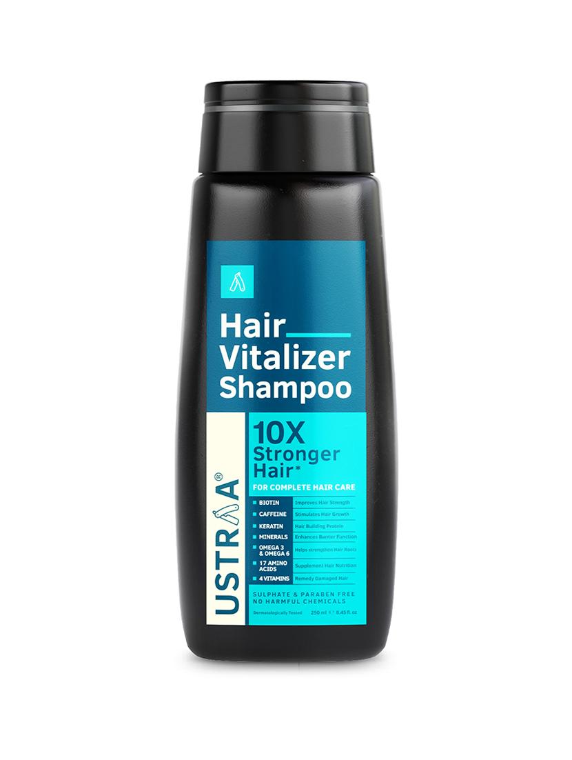 ustraa hair vitalizer shampoo - 250ml & anti dandruff hair serum - 200ml - 18345722 - Zoom Image - 2