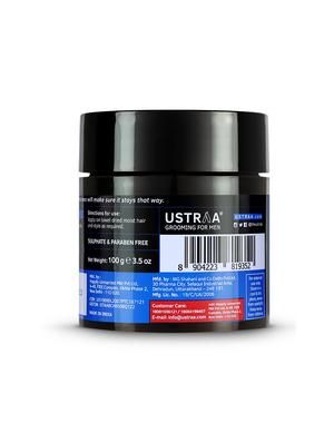 ustraa hair vitalizer shampoo - 250ml & hair wax - strong hold, matte look - 100g - 18345731 - Standard Image - 5