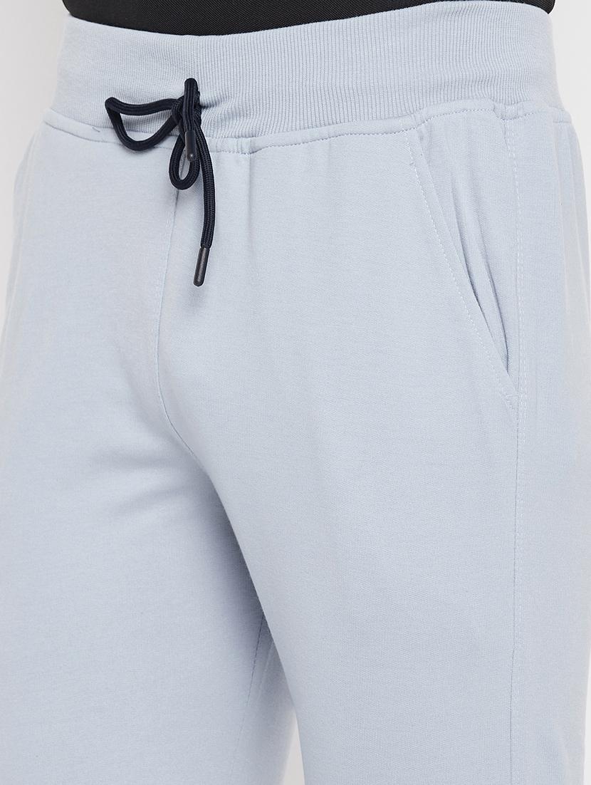 blue solid full length track pant - 18345793 - Zoom Image - 6