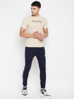 navy blue solid full length track pant - 18345815 - Standard Image - 5