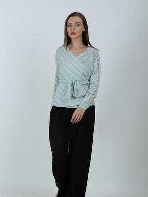 cindrella closet cutwork pastel colour top - 18346071 - Standard Image - 2