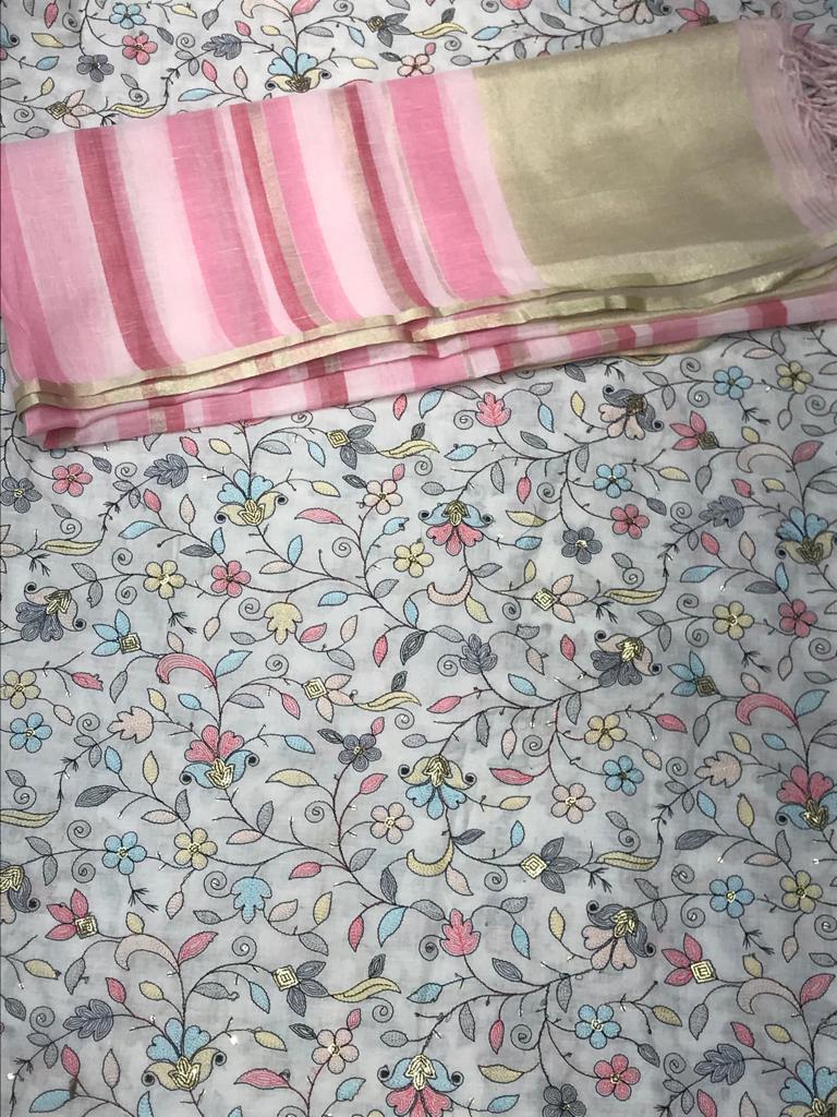 unstitched suit set - 18346198 - Zoom Image - 2